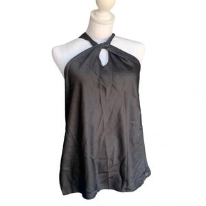 AND Now This women's size medium, black sleeveless blouse pit to pit 21"